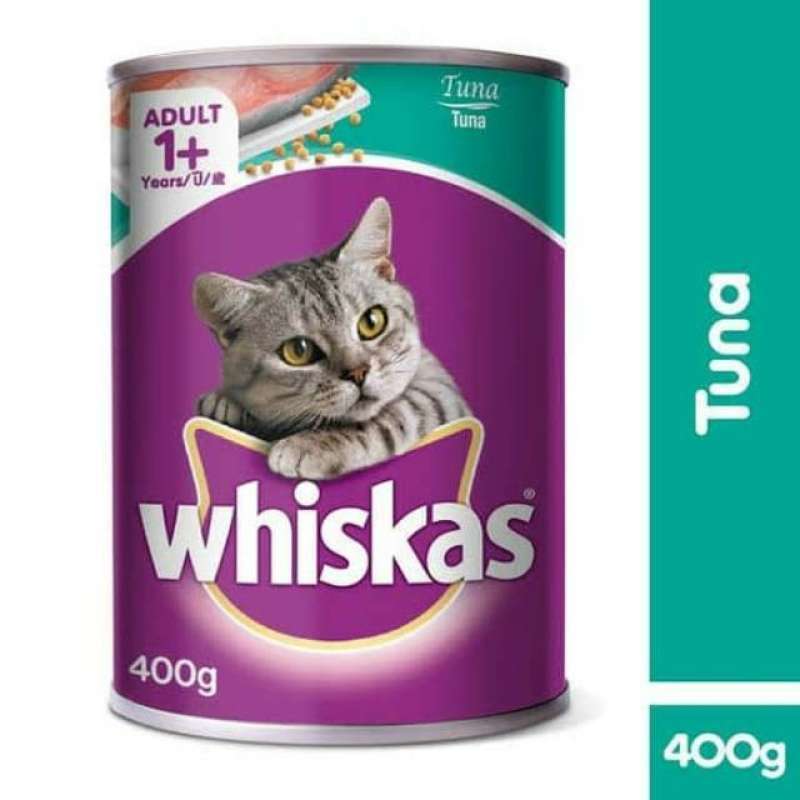 Jual Whiskas Kaleng 400gr Adult Tuna Makanan Kucing Basah Dewasa Rasa