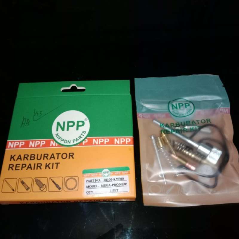 Jual Reparkit Karburator Mega Pro New NPP Nippon Parts di Seller auto99