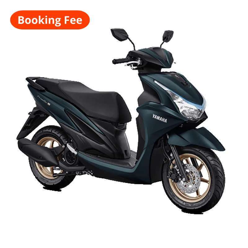 Jual Yamaha Booking Freego 125 Connected Sepeda Motor Matte Green