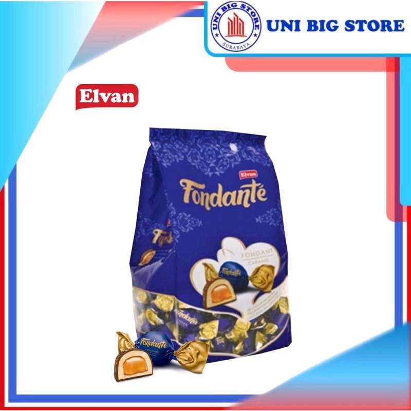 Jual ELVAN FONDANTE FUDGE CHOCOLATE CARAMEL 400GR di Seller All in one