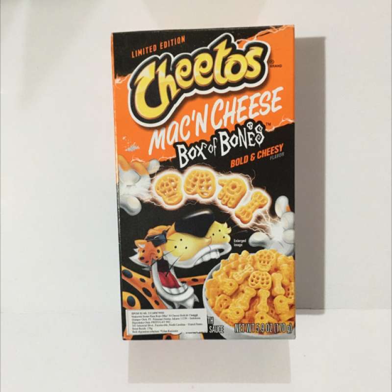 Jual CHEETOS MAC’N CHEESE BOX OF BONES BOLD & CHEESE di Seller FOOD AND SUCH Kota Jakarta