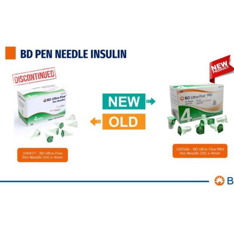 Promo Jarum Insulin Pen Needles Bd Micro Fine Ultra 32 G 4Mm ( Isi