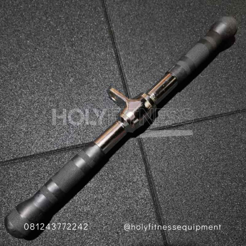 Jual Handle Bar Biceps Triceps Straight Bar Cable Attachment Gym Iron