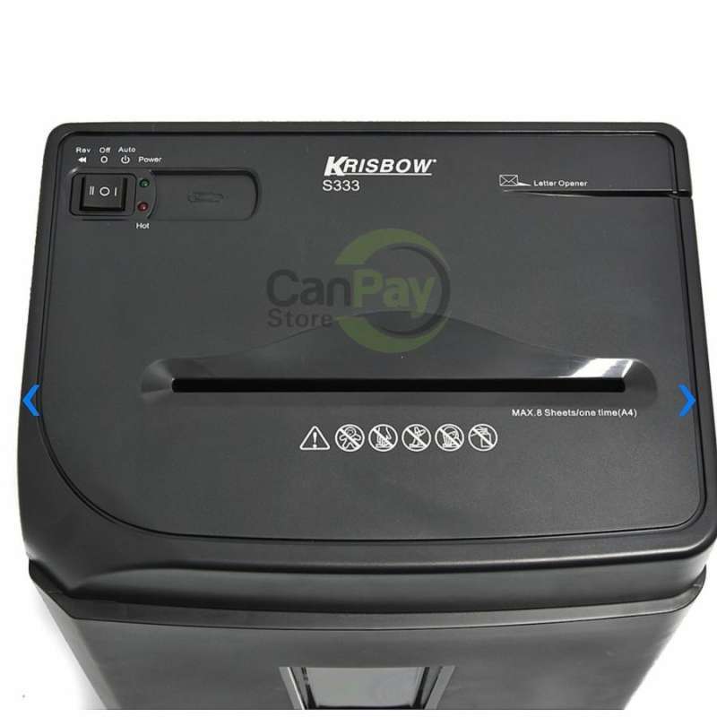 Jual Krisbow Mesin Penghancur Kertas S333 - Hitam/paper Shredder Di ...