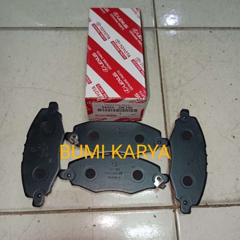 Promo Kampas rem atau brake pad depan innova inova original Diskon 33