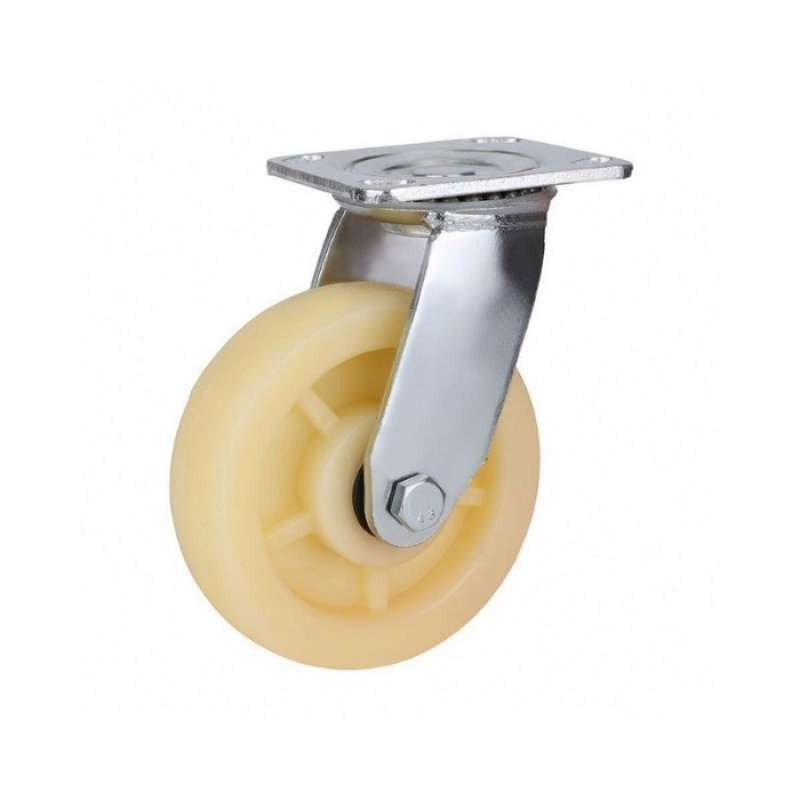 Promo Roda Trolley Nylon Heavy Duty Diameter 6 Inch Plat Hidup Diskon ...