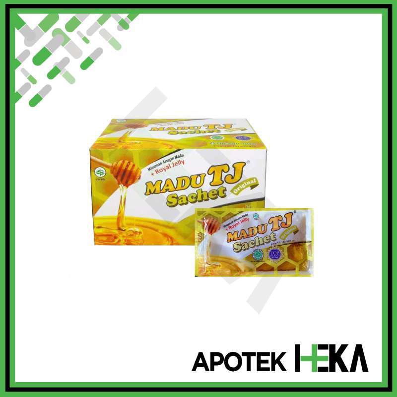 Jual Madu TJ Sachet Original Box isi 12 Sachet di Seller Apotek Heka ...