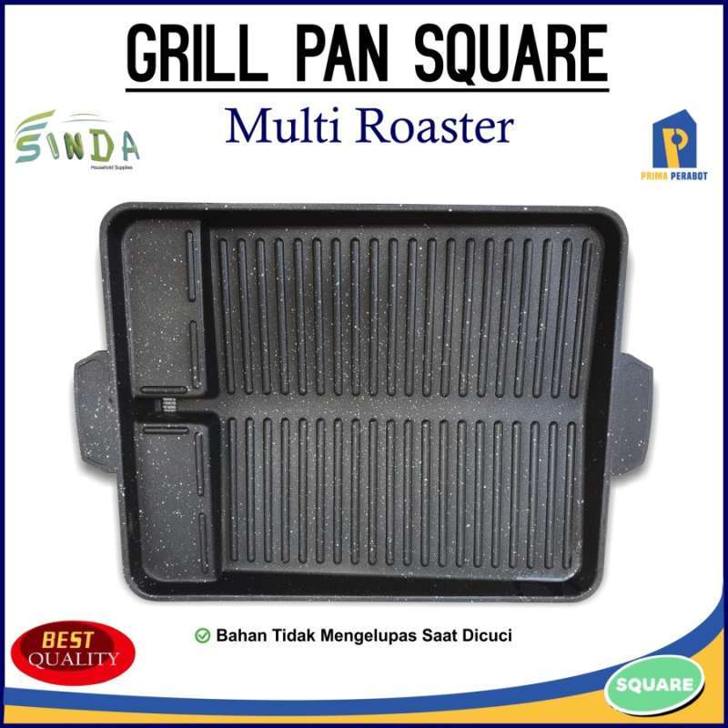 Jual Grill Pan Square Multi Roaster Alat Panggang di Seller Prima