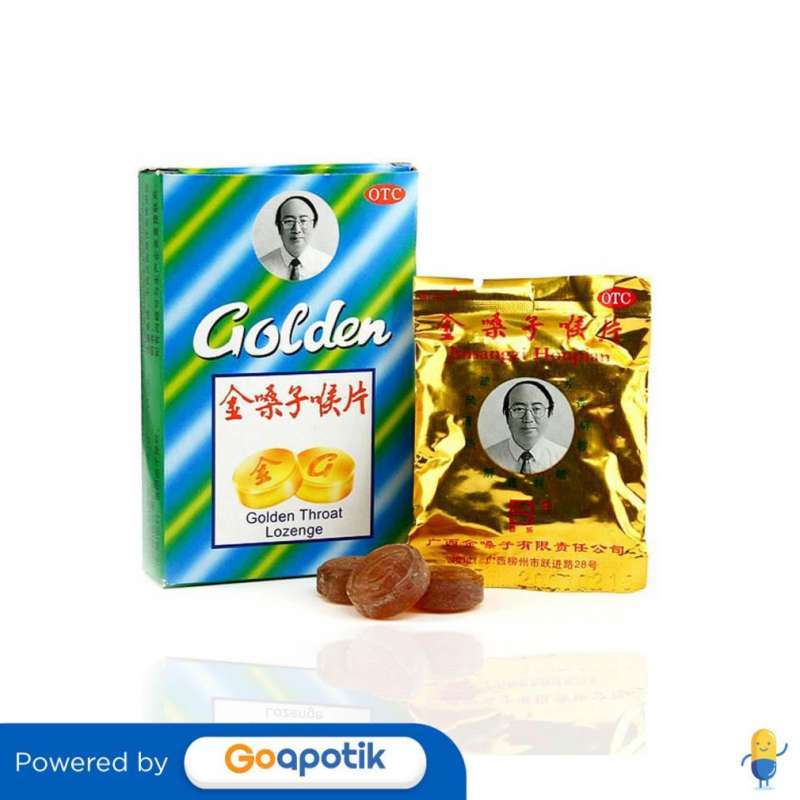 Jual GOLDEN THROAT LOZENGES di Seller Apotek Mahakam Kramat Pela