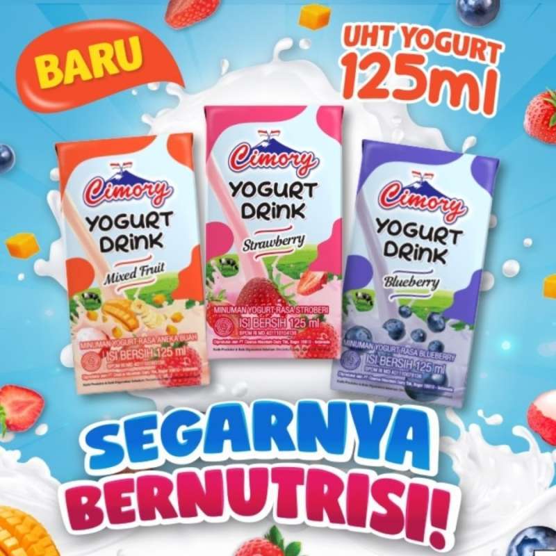 Jual Whs Cimory Yogurt Drink 125 Ml 1 Pcs Halal Di Seller Hasan