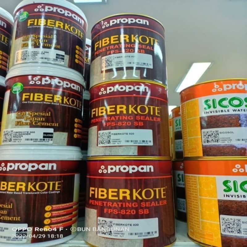 Jual Premium Propan Fiberkote Penetrating Sealer FPS-820 SB - Cat Dasar