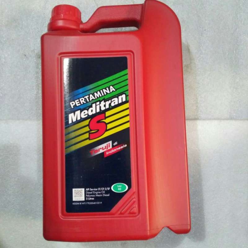 Promo oli diesel Pertamina mediteran S SAE 40 5liter Diskon 23% di ...