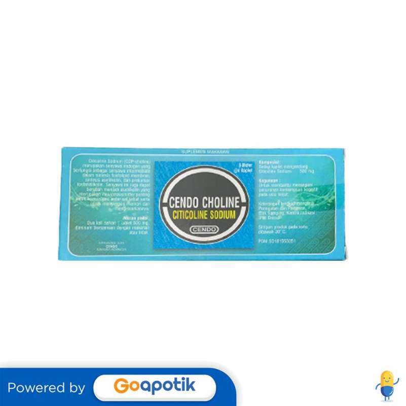Jual CENDO CHOLINE BOX 30 KAPLET di Seller Apotek Manjur Sehat Alam