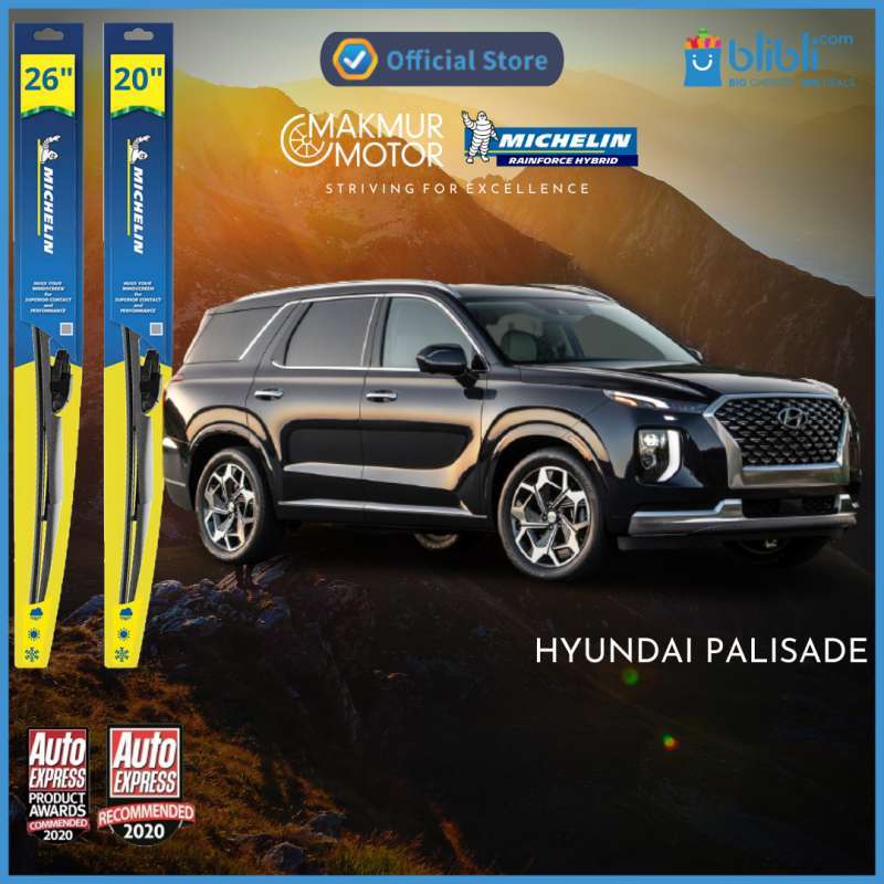 Jual MICHELIN RAINFORCE HYBRID WIPER FOR HYUNDAI PALISADE di Seller