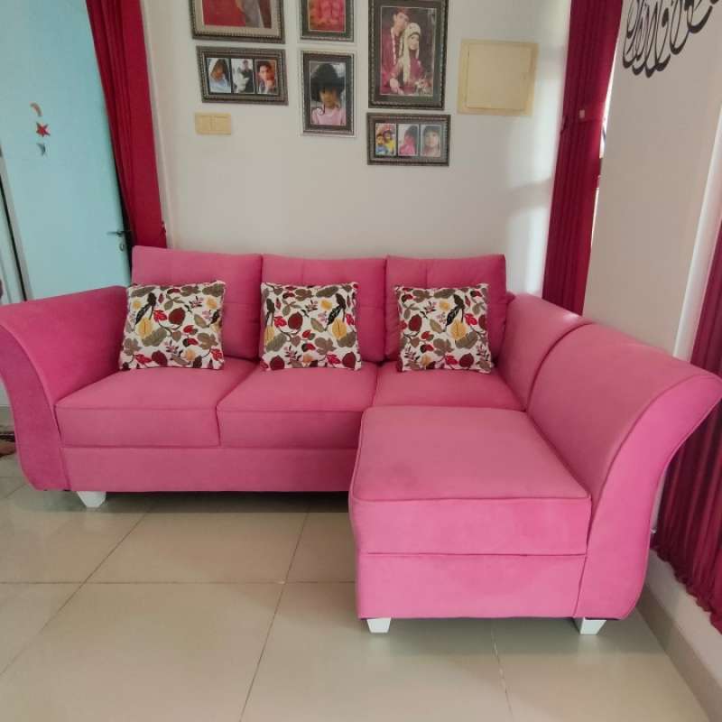 Promo sofa l tanpa meja / sofa tamu / sofa L shape / sofa modern