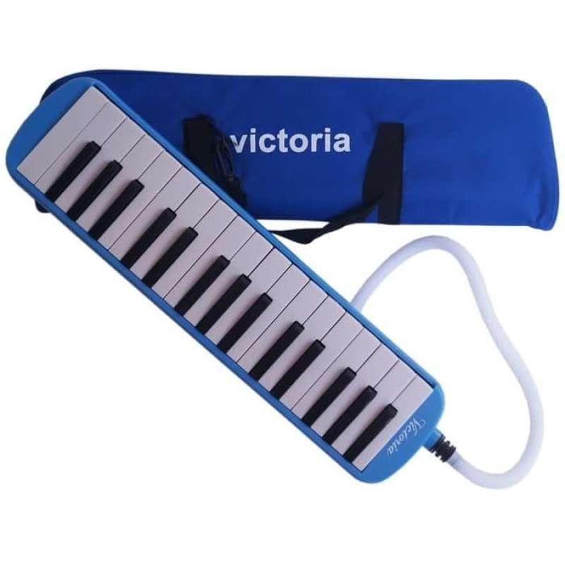 Jual Pianika Melodika Alat Musik Tiup Victoria Biru di Seller