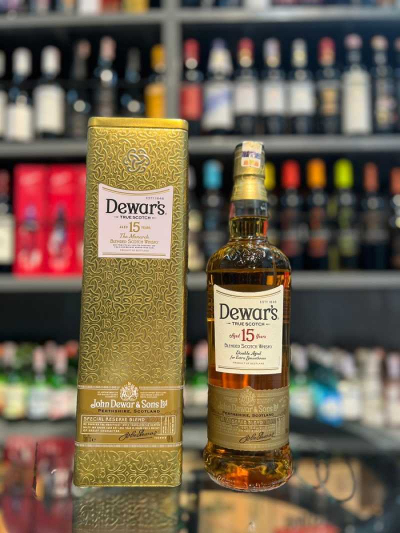 Jual Dewar's Aged 15 Years Yo True Scotch The Monarch Blended Scotch