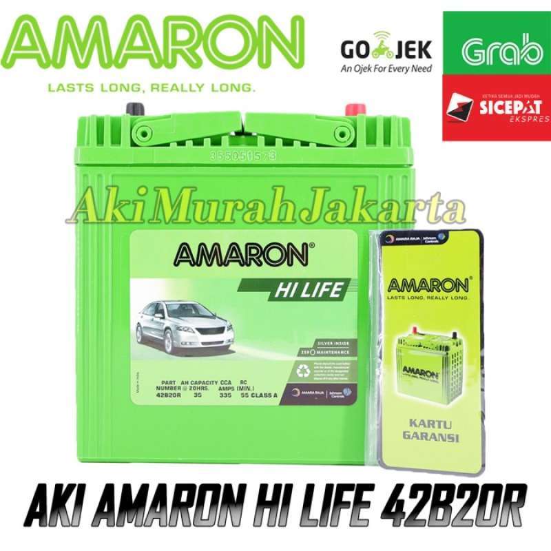Jual Aki Mobil Suzuki Carry Futura Ns40z / 42b20r Amaron Hi-life 12v