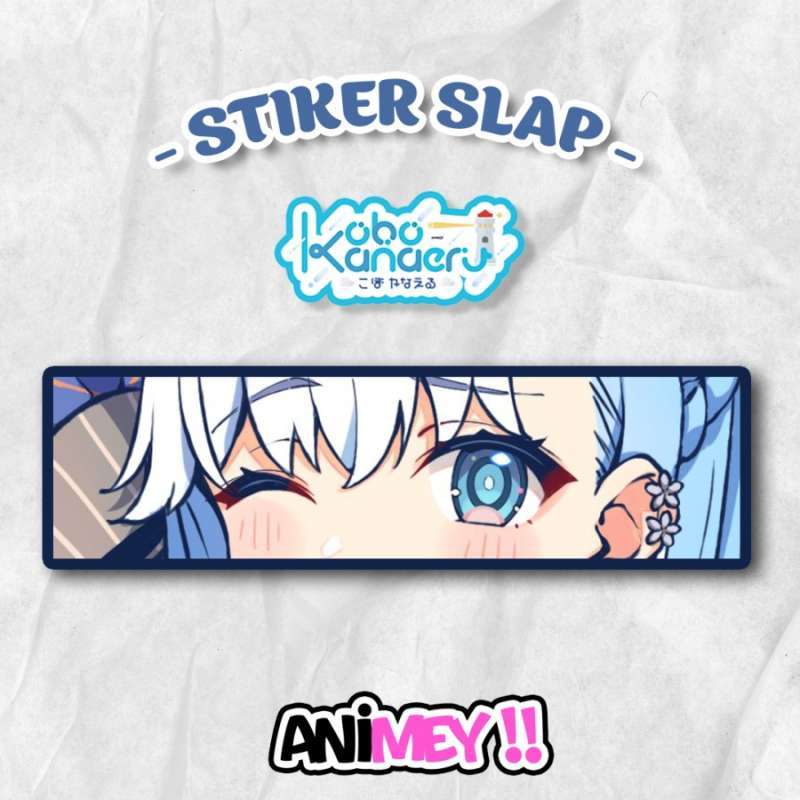 Jual Stiker Slap Kobo Kanaeru Vtuber Hololive Anime / Sticker