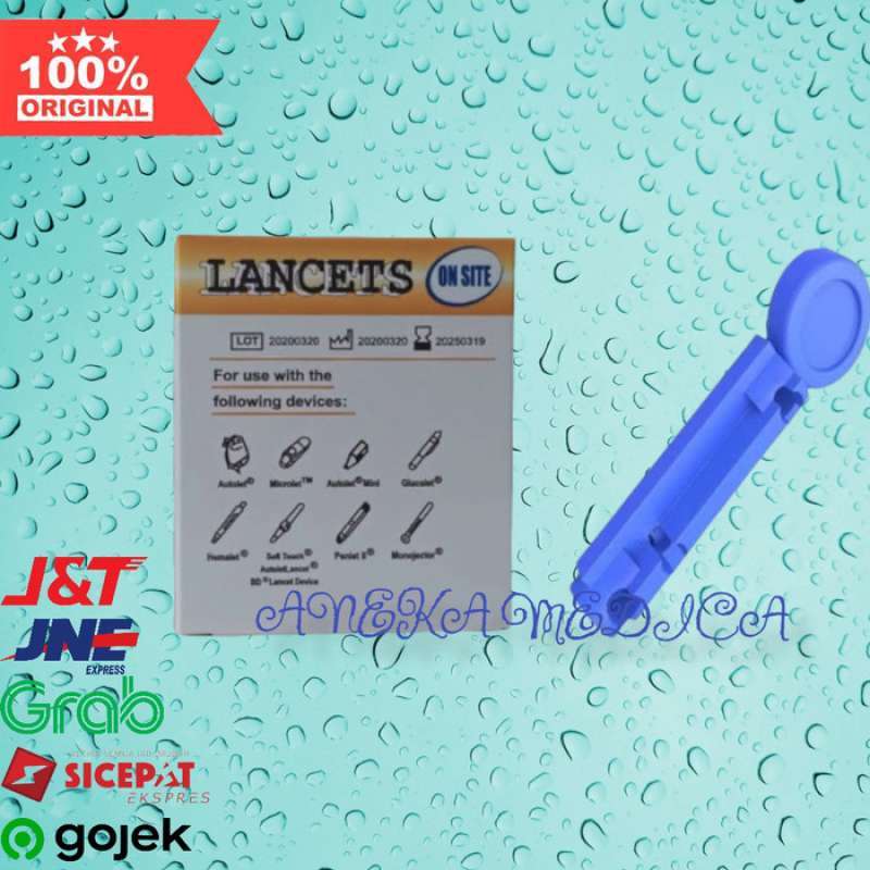Jual Blood Lancets Jarum Bekam Jarum Lancet 28 G Resources di Seller