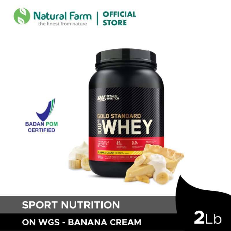 Jual Optimum Nutrition Whey Gold Standard Banana 2 Lbs di Seller