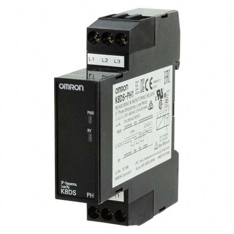 Jual OMRON PHASE MONITORING RELAY K8DS PH1 / K8DSPH1 di Seller Volt