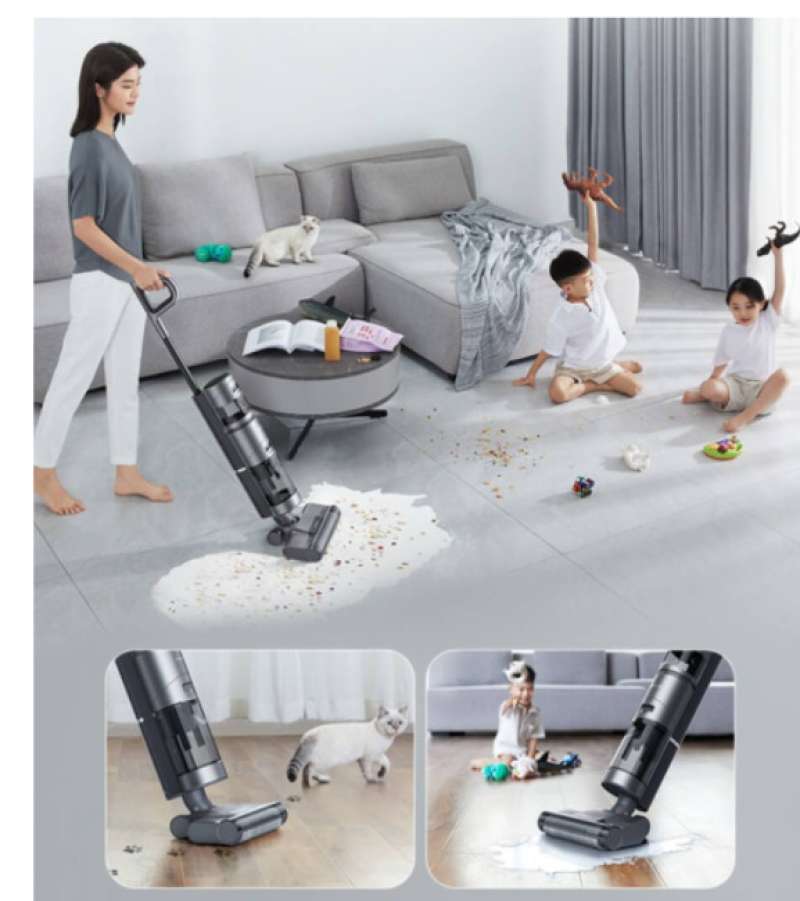 Promo Dreame H11 MAX Wet Dry Vacuum Cleaner Cordless Floor Wash Sedot ...