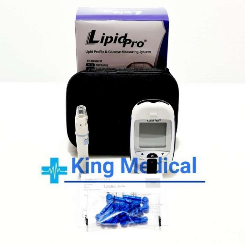 Jual Lipid Pro Meter + Strip Lipid Pro Isi 10 Test Strip Di Seller Nur ...