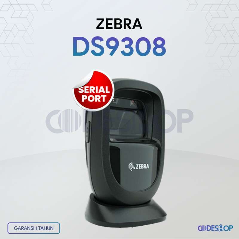 Jual Scanner Barcode Zebra DS9308 1 & 2 Dimensi Serial RS232 di Seller