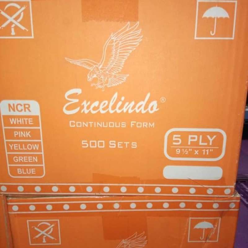 Jual Continuous form 1ply 14 7/8 * 11 kertas komputer printer excelindo