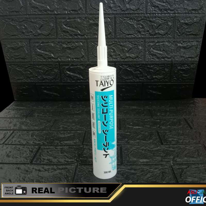 Jual Lem Sealant Kaca / Acp 300 Ml Hitam Silikon Non Asam Neutral Tidak Berbau Terbaik