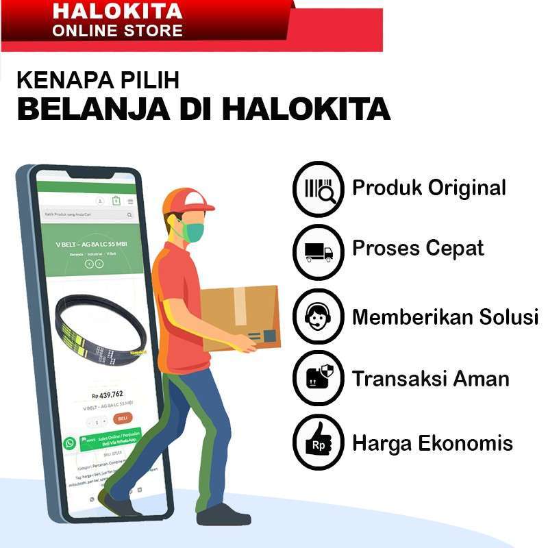 Jual Ag Cog20 Rclc-54 V-belt Mbi Di Seller Halokita.com - Jln Raya ...