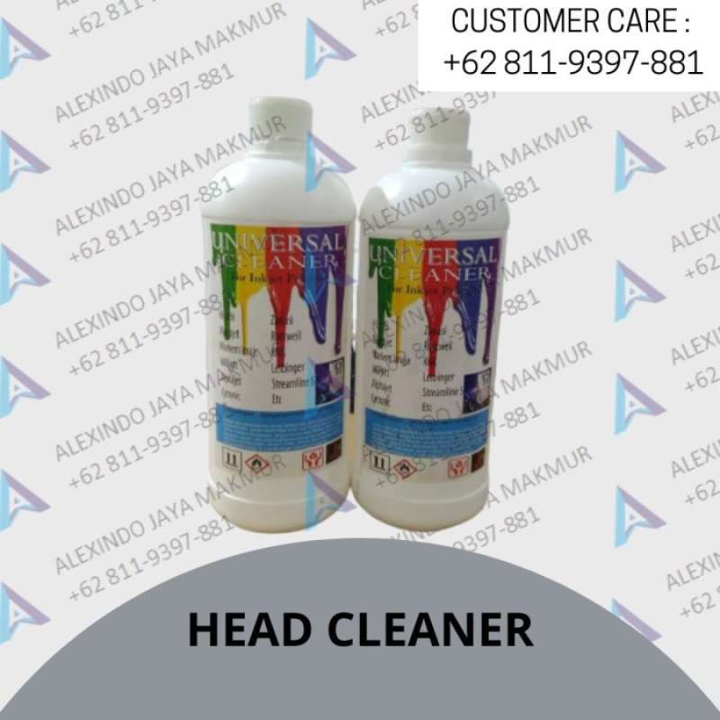 Promo HEAD CLEANER UNTUK TINTA SOLVENT DAN ECO SOLVENT Multicolor