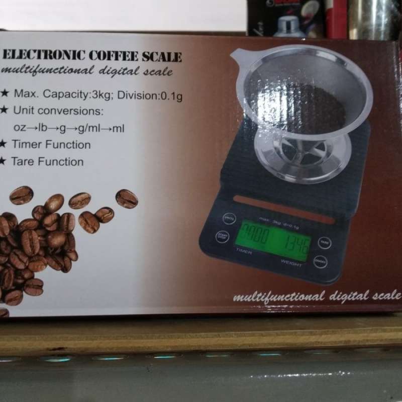 Promo ELECTRONIC COFFEE SCALE / TIMBANGAN KOPI DIGITAL Diskon 33 di