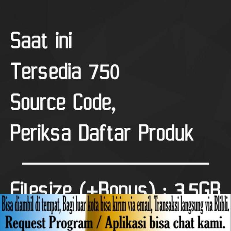 Jual Project 250 Source Code Program Aplikasi Android Part 3 Di Seller ...