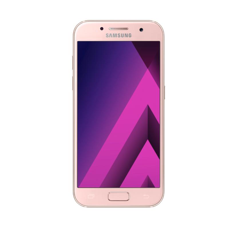 Jual Samsung Galaxy A7 SM-A720 Smartphone - Pink [32 GB/ 3 GB/ 2017