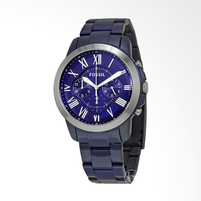 Jual Fossil Grant Chronograph Jam Tangan Pria - Blue 