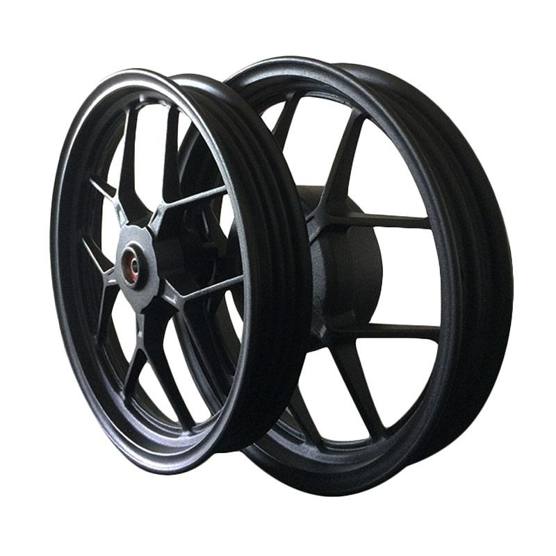 Jual Vox Victor Series R14 Velg Racing Motor Matte Black 