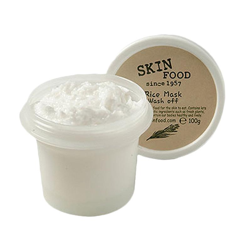 Skin food mask rice