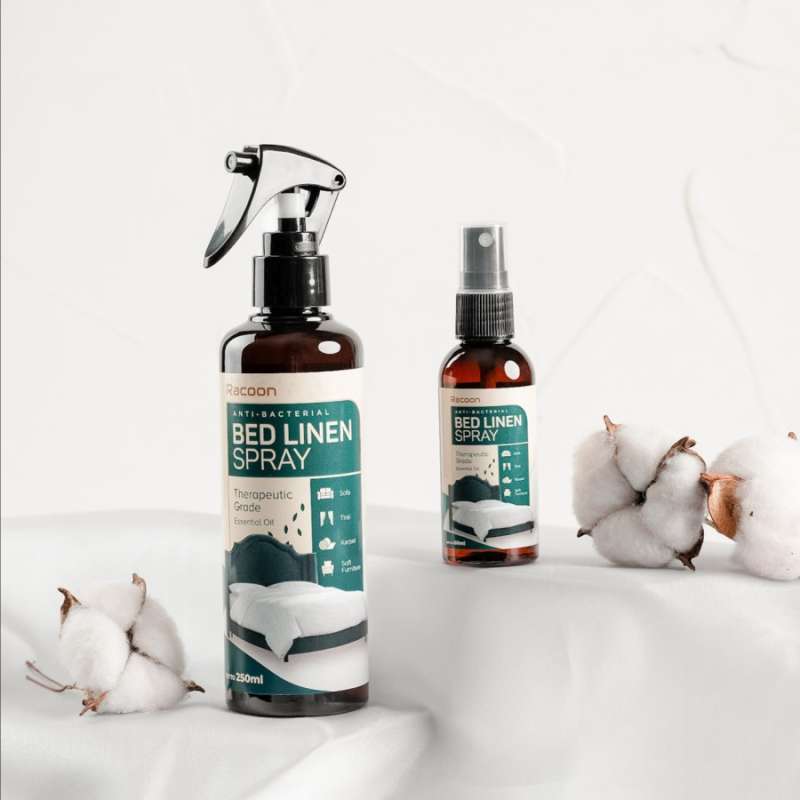 Jual Bed Linen Spray 250ml Anti Bakteri & Tungau Essential Oil di