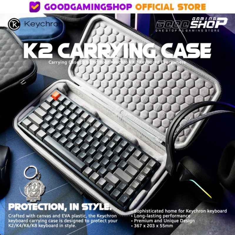 Jual Keyboard Hardcase Keychron K2 Carrying Case Keyboard Pouch di