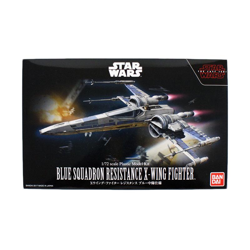 Jual BANDAI Plamo Star Wars 1/72 Blue Squadron Resistance X - Wing ...
