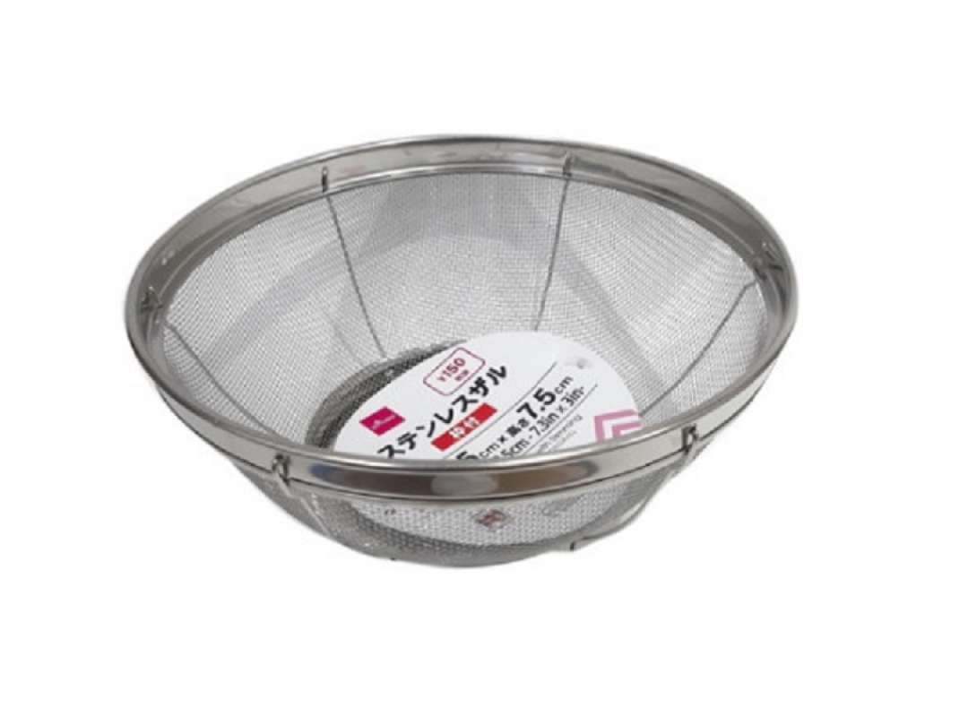 Jual Daiso Stainless Steel Strainerwith Trimming di Seller Sahabat M