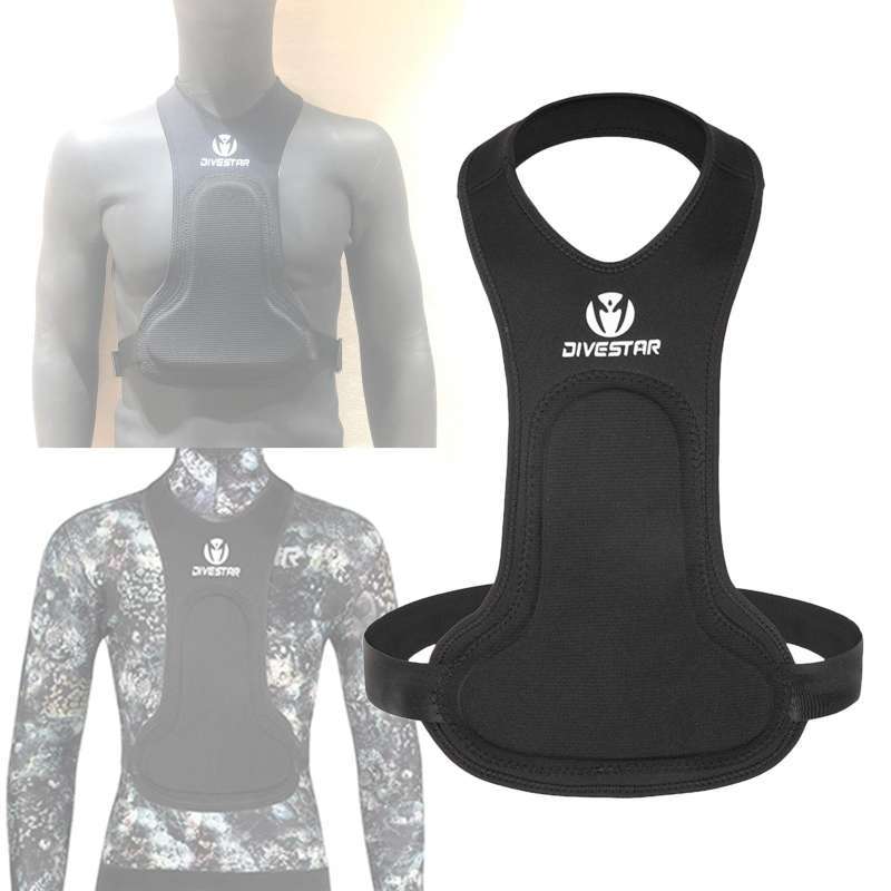 Promo Diving Breast Vest Adjustable Protection Chest Loading Pad for