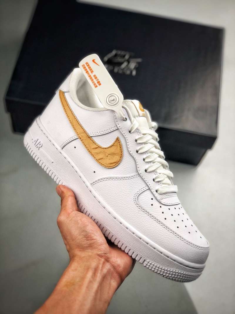 yellow snakeskin air force 1