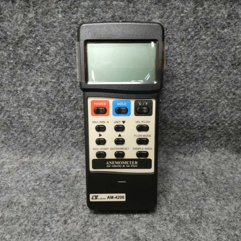 Jual Air Flow Air Velocity Anemometer Lutron AM4206 di Seller Bena Store Wanajaya, Kab