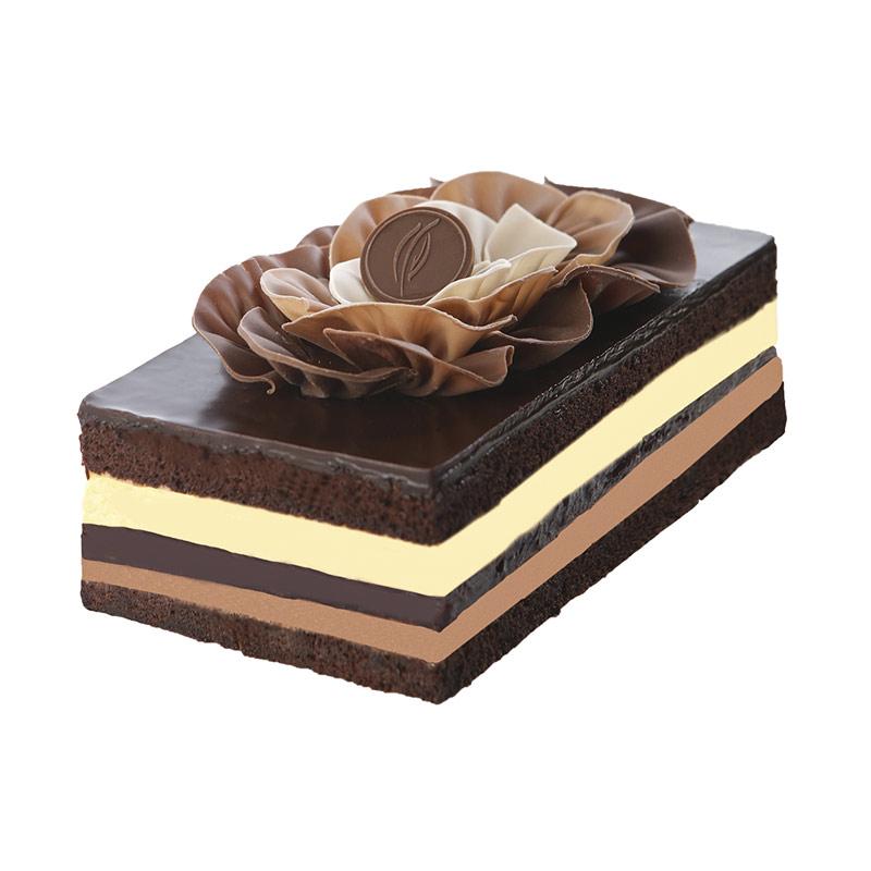 Jual DAPUR  COKELAT Triple Decker Cake Kue  Tart 10 x 20 cm 