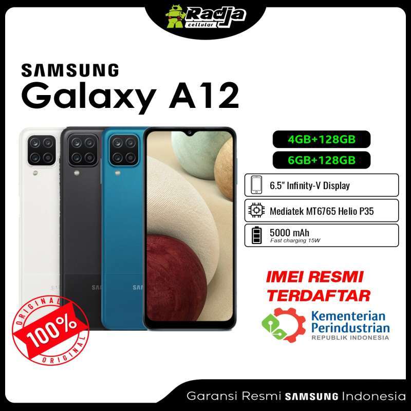 Jual Hp Samsung A12 Ori Spesifikasi Original, Murah & Diskon Harga ...