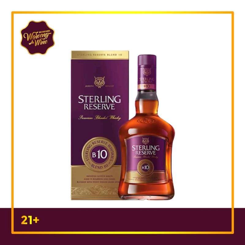 Promo Sterling Reserve B10 Premium Blended Whisky 375ml Diskon 6% di ...