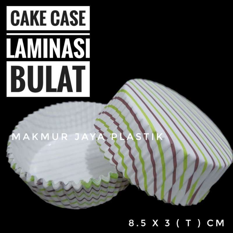 Jual CAKE CASE BULAT PAPER CUP ROTI LAMINASI ISI 200 PC - SALUR di ...